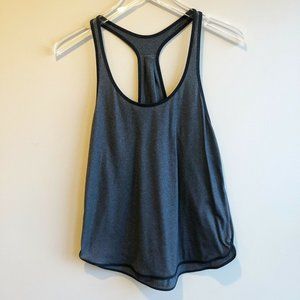 Lululemon 105 F Singlet Heathered Black Size 4